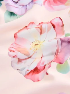 Floral rose - Maillot de bain (3mths-7yrs)