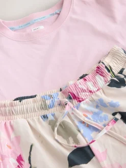 Floral rose - Pyjama à manches courtes