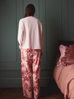 Floral rose - Pyjama Kew Collection à manches longues