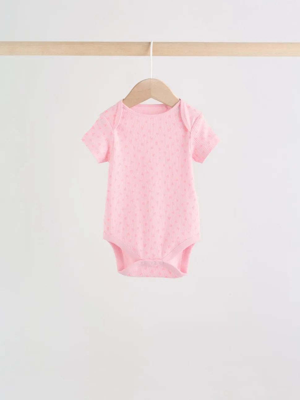 Fluro Rose - Bébé Manches courtes Bodysuits 5 Pack