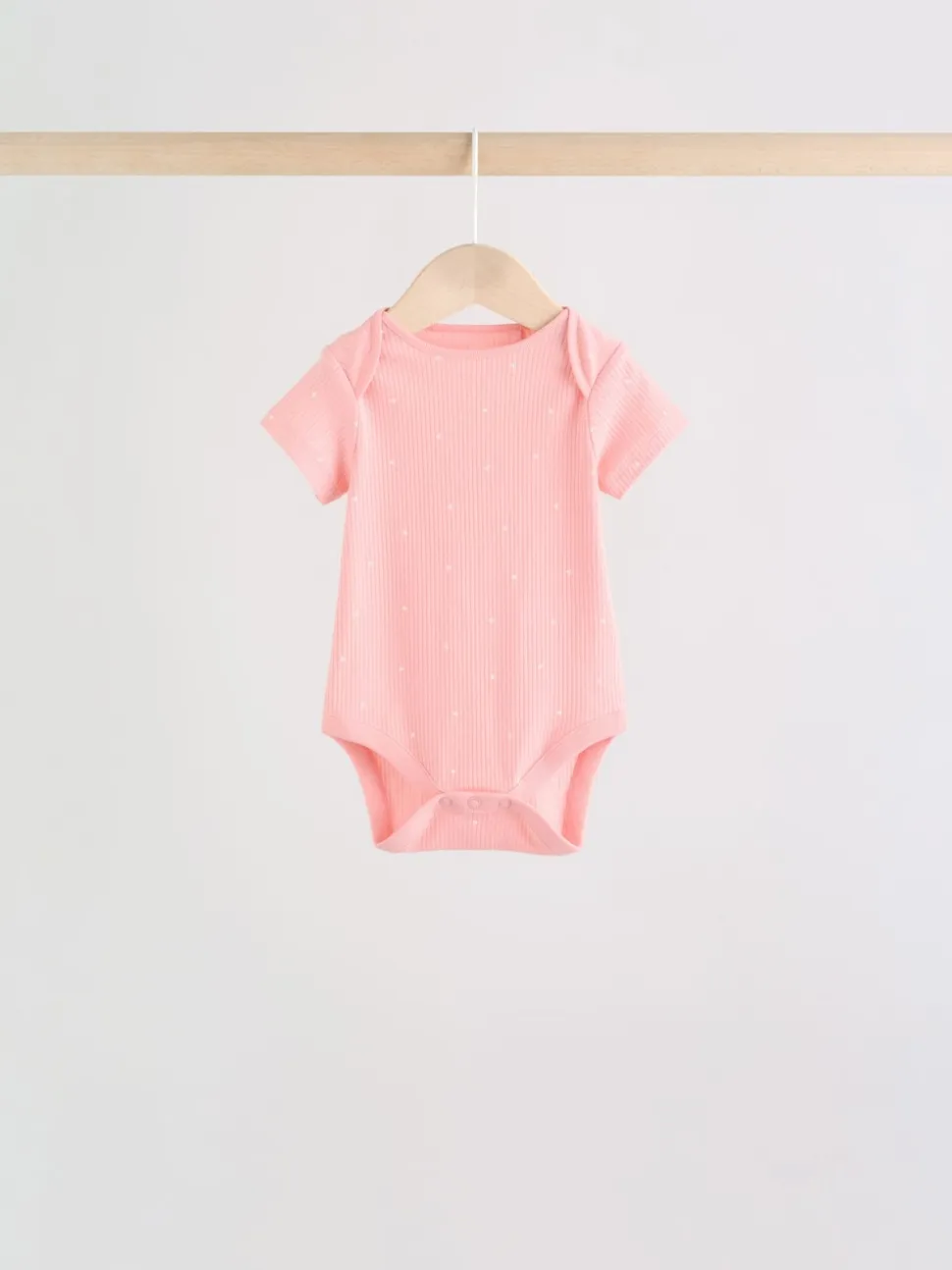 Fluro Rose - Bébé Manches courtes Bodysuits 5 Pack
