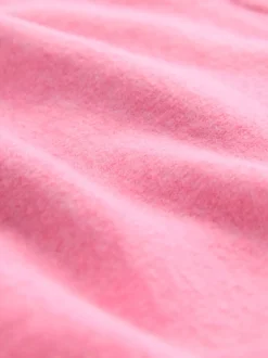 Fluro Rose - Pull super doux à manches longues à col rond