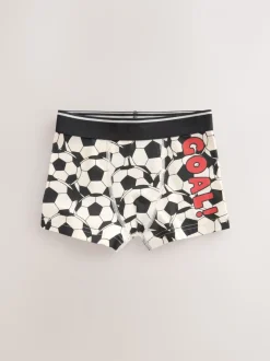 Football rouge/bleu - Lot de 5 boxers Junior Personnage (1.5-16ans)