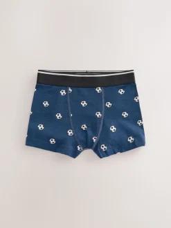 Football rouge/bleu - Lot de 5 boxers Junior Personnage (1.5-16ans)