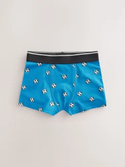 Football rouge/bleu - Lot de 5 boxers Junior Personnage (1.5-16ans)