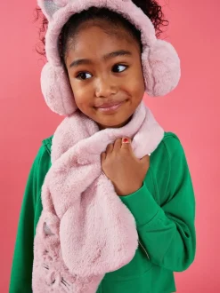 Foulard Angels By Accessorize chat en fausse fourrure duveteux pour fille