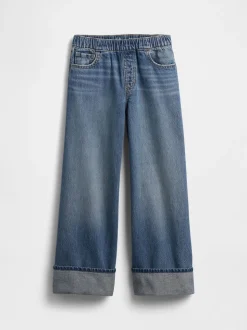 Gap Low Rise Easy Wide- Legging Baggy Jeans (4-13ans)