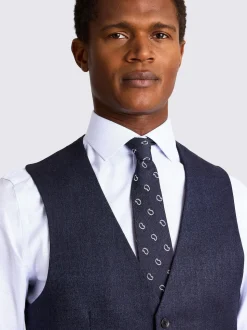 Gilet ajusté torsadé MOSS de costume