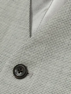 Gilet de costume Reiss Slice à carreaux pied-de-poule en mélange de laine