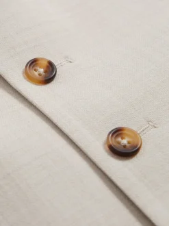 Gilet Reiss Belmont W habillé à simple boutonnage