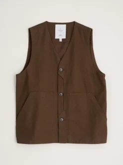 Gilet Seasalt Cornwall Metern en coton pour homme