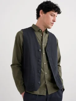 Gilet Seasalt Cornwall Tollgate en lin et coton Blend