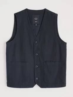 Gilet Seasalt Cornwall Tollgate en lin et coton Blend