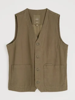 Gilet Seasalt Cornwall Tollgate en lin et coton Blend