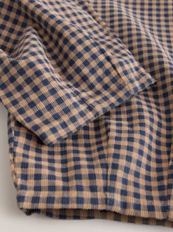 Gingham Brun - Pantalon en velours côtelé à enfiler (3-16ans)