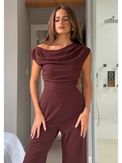 Girl In Mind - Donna - Combinaison à encolure asymétrique