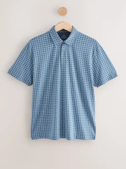 Géo bleu marine - Polo en jersey Manches courtes 3 Pack