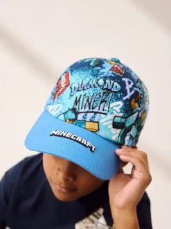 Grafitti Minecraft - Casquette en 100% coton (3-16ans)
