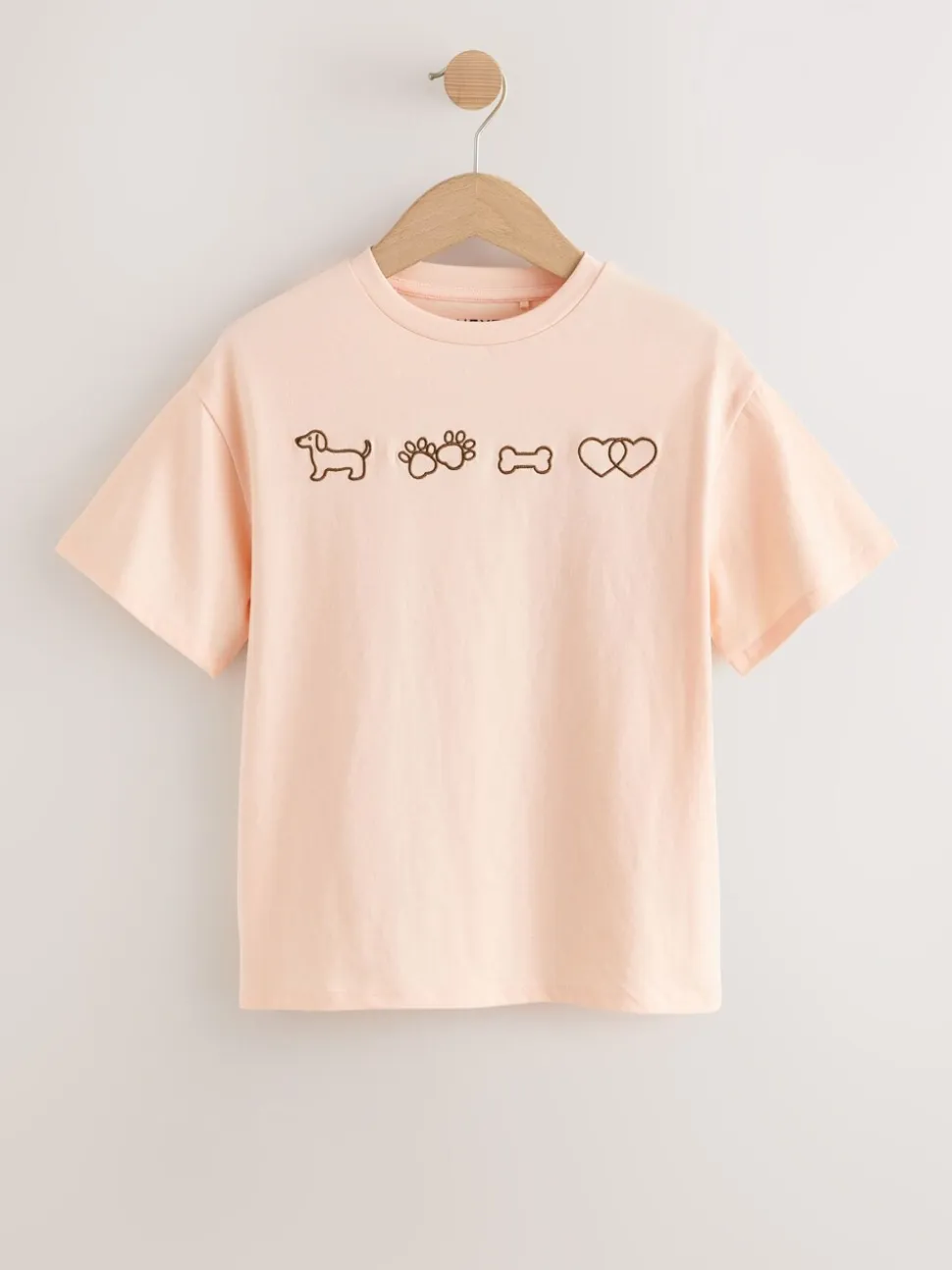 Graphique de chien - T-shirt surdimensionné 4 Pack (3-16ans)
