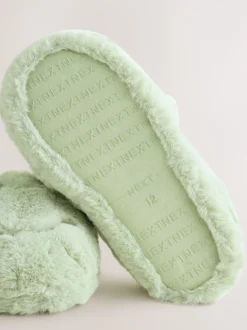 Grenouille verte - Slippers de caractère