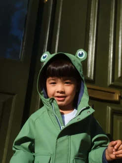 Grenouille verte Personnage - Manteau imperméable (3 mois-7 ans)