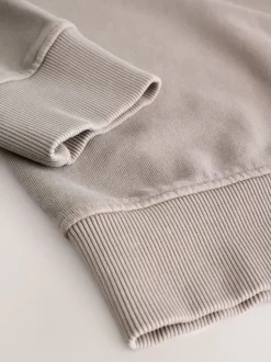 Grège neutre - Sweat-shirt Guinness Graphique Col rond