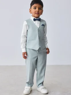 Gris - Baker by Ted Baker Ensemble Gilet Chemises et Pantalons