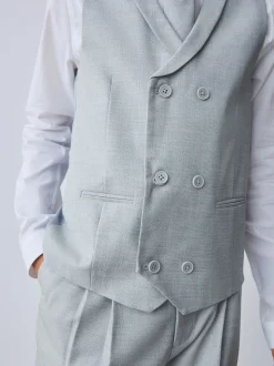 Gris - Baker by Ted Baker ensemble gilet, chemise et cravate