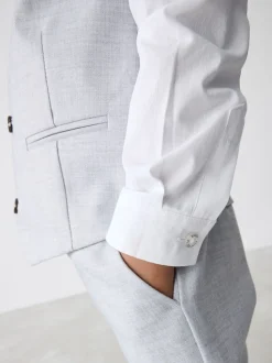 Gris - Baker by Ted Baker Ensemble Gilet Chemises et Pantalons