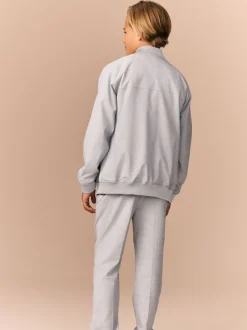 Gris - Blouson bombardier intelligent (3-16 ans)