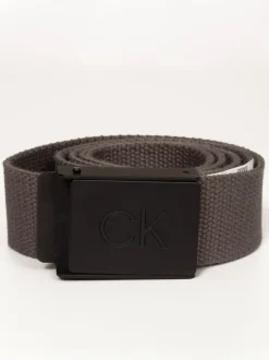 Gris - Ceinture Calvin Klein Golf boucle monogramme