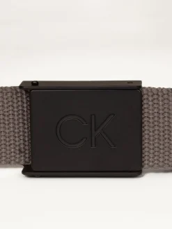 Gris - Ceinture Calvin Klein Golf boucle monogramme