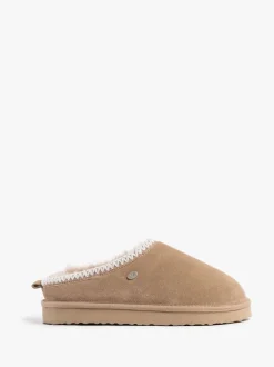 Gris - Chaussons Just Sheepskin Ladies Erin en peau de mouton
