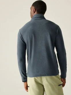 Gris - Col zippé en polaire Regatta Thompson