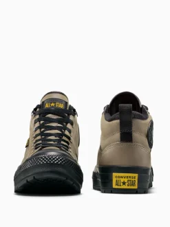 Gris - Converse Baskets mi-hautes Chuck Taylor All Star Malden Street