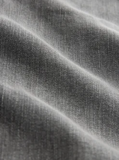 Gris - Coupe ballon - Jean stretch classique