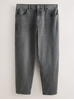 Gris - Coupe ballon - Jean stretch classique