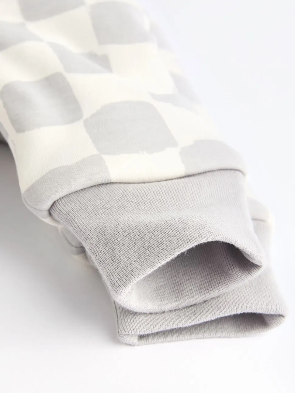 Gris à damier - 2.5 TOG Combinaison de nuit matelassée Bébé