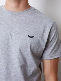 Gris - Ensemble de pyjamas Threadbare à carreaux