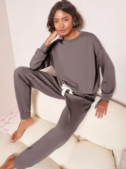 Gris - Friends Like These Bas de pyjama de jogging haut de gamme