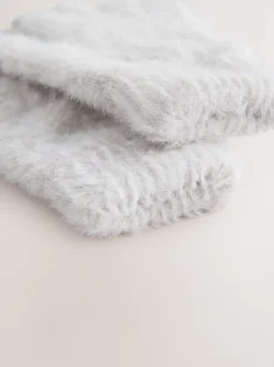 Gris - Gants moelleux (3-16 ans)