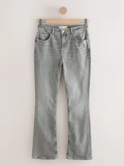 Gris - Jean bootcut authentique Milieu
