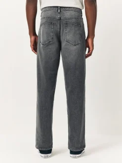 Gris - Jean classique extensible à coupe décontractée