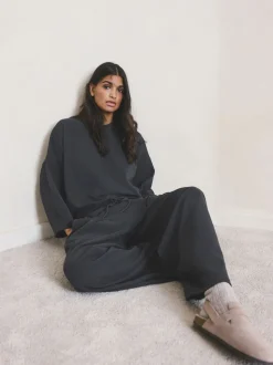 Gris - Jogging N.Premium à jambe large