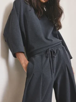 Gris - Jogging N.Premium à jambe large