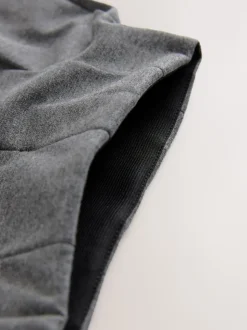 Gris - Jupe d’école plissée extensible en jersey (3-17ans)