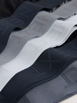 Gris - Lot de 5 - Slips riches en coton