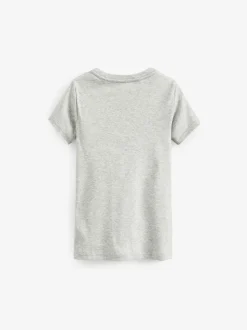 Gris - Lot de 3 débardeurs à manches courtes 100 % coton (1.5-16ans)