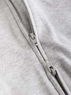 Gris - Lot de 3 dors-bien bébé Essential zippées 100 % coton (0-3ans)