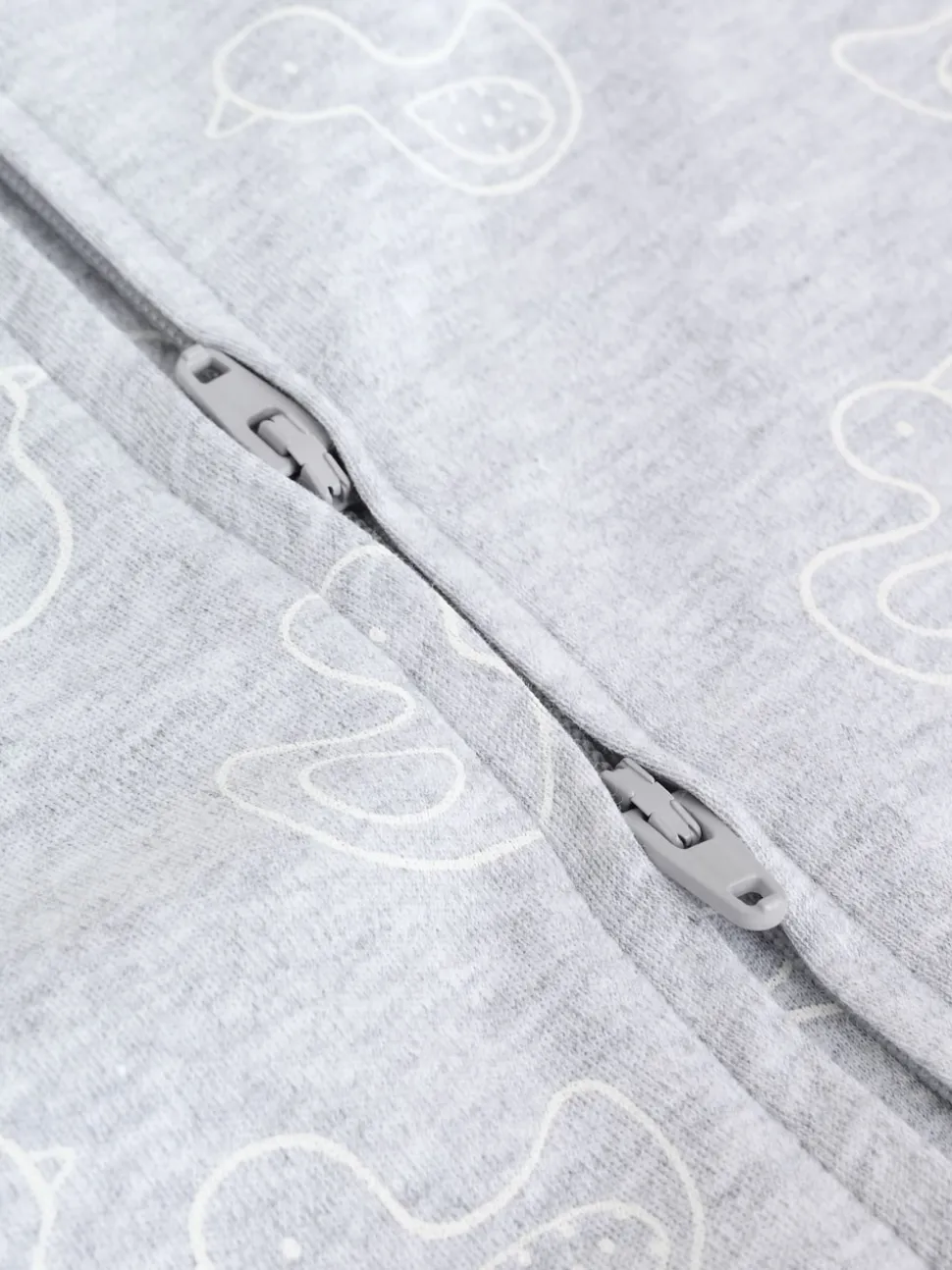 Gris - Lot de 3 dors-bien bébé zippés (0-2ans)